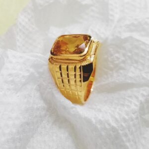Gold men ring