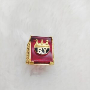 Gold cz ring