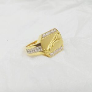 916 gold penther desing ring