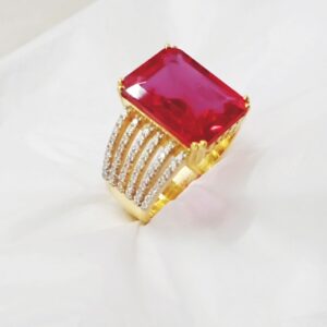 Gold fashion ring