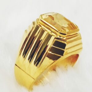 Men gemstone ring