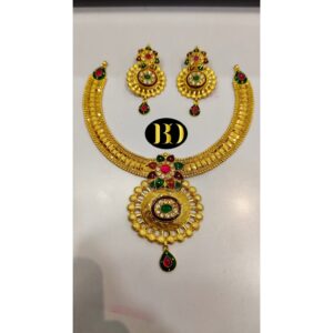 Gold jadtar set