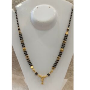 22KT Gold double Layer women Magalsutra BOC-004