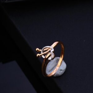 18KT Rose Gold Attractive Ring