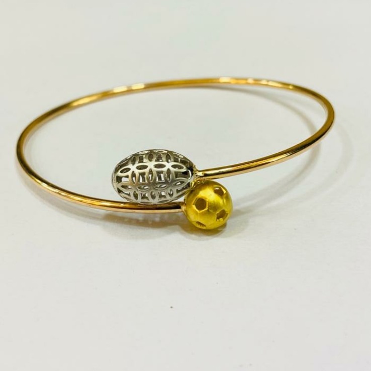 22KT Gold Classic Bracelet GJ-969