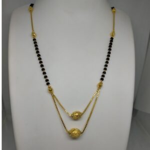 22KT Gold Classic Mangalsutra GJ-654