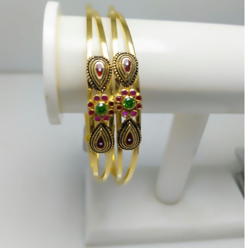 Modern Gold Bangle GJ-B005