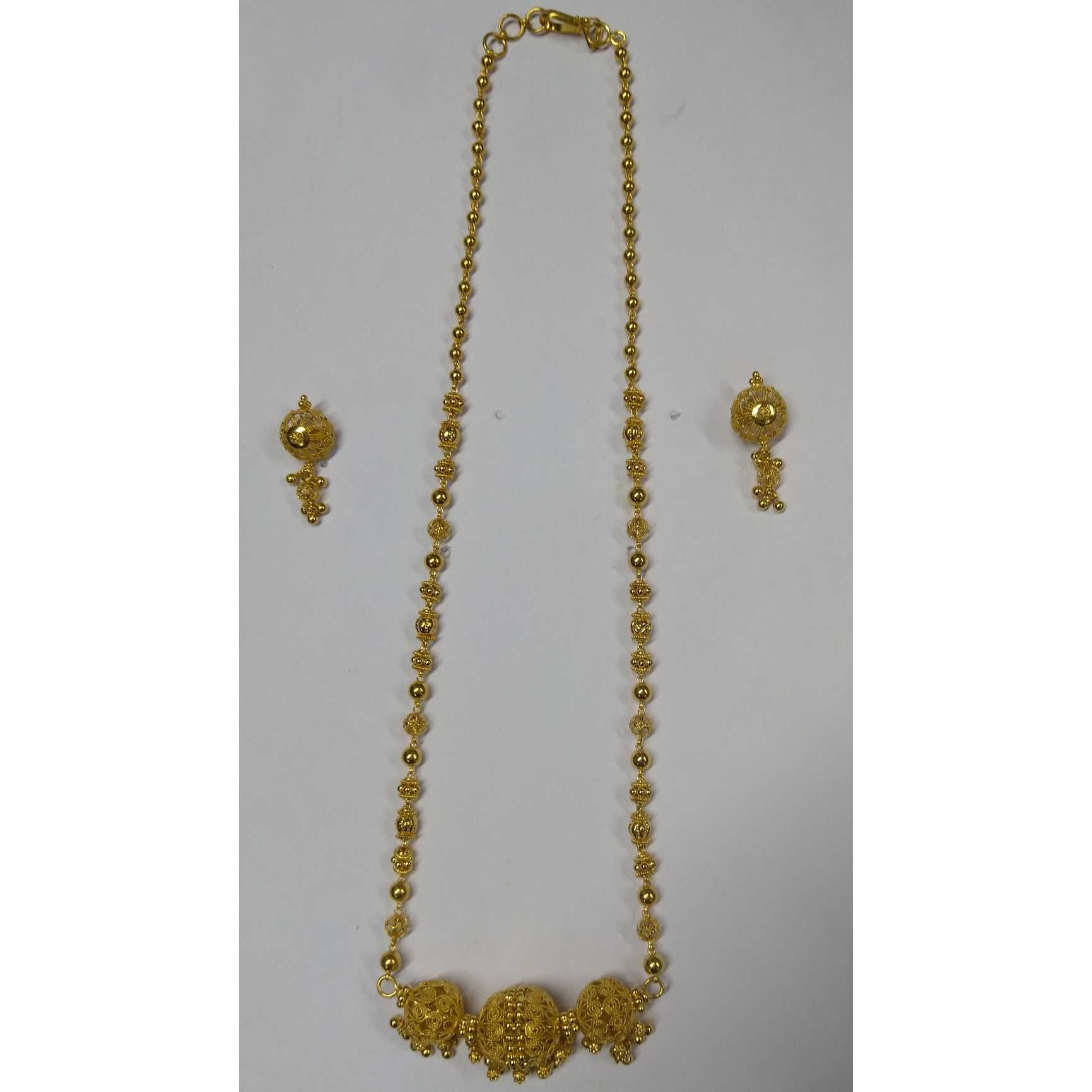 916 gold fancy Coller Dodi Pendant set akm-ps-165