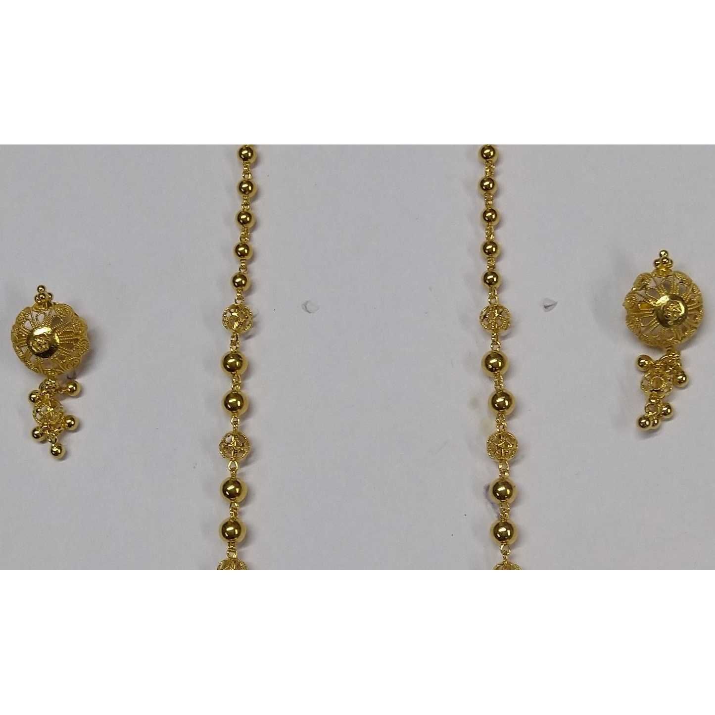 916 gold fancy Coller Dodi Pendant Set akm-ps-167 - Image 3