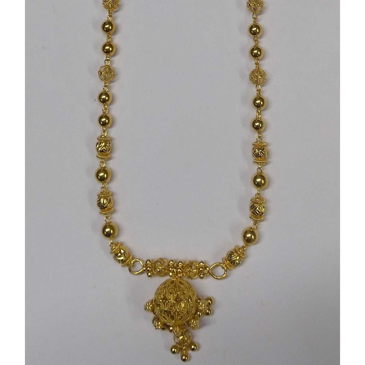 916 gold fancy Coller Dodi Pendant Set akm-ps-167 - Image 2