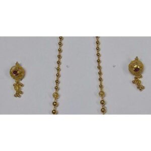 916 gold fancy Coller Dodi Pendant Set akm-ps-164