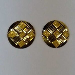 916 Gold Fancy Earrings Akm-er-154