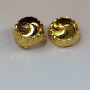 916 gold fancy earrings akm-er-155