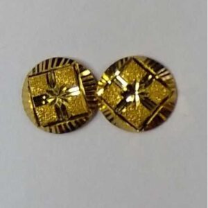916 Gold Fancy Earrings Akm-er-151
