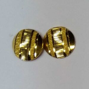 916 Gold Fancy Earrings Akm-er-145