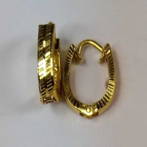 916 Gold Fancy UVbali Earrings Akm-er-141