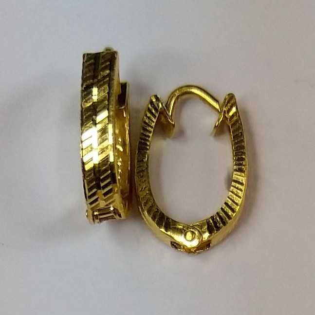 916 Gold Fancy UVbali Earrings Akm-er-141
