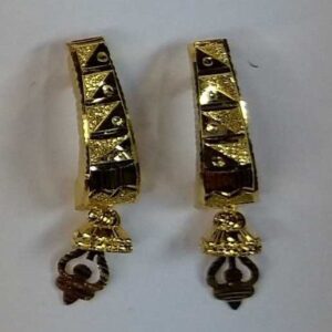 916 Gold Fancy Jtops Earrings Akm-er-131
