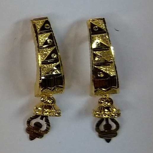 916 Gold Fancy Jtops Earrings Akm-er-131