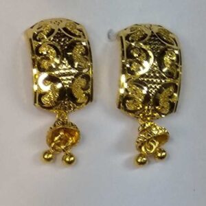 916 gold fancy jtops earrings akm-er-124