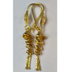 916 Gold Fancy Tardul Earrings Akm-er-114