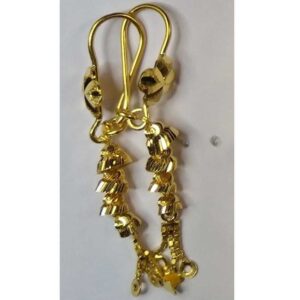 916 Gold Fancy Tardul Earrings Akm-er-110