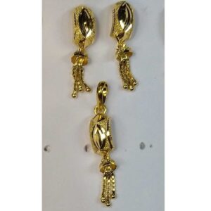 916 Gold Fancy Pendant Set Akm-ps-081