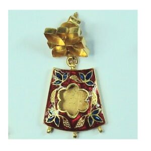 Antique jadtar kundan necklace set khokha-akm-ns-021
