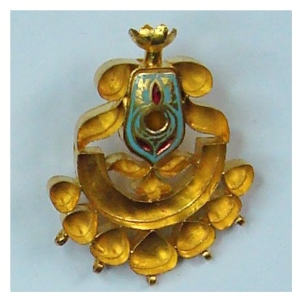 Antique jadtar kundan pendant set khokha-akm-ps-018 - Image 4