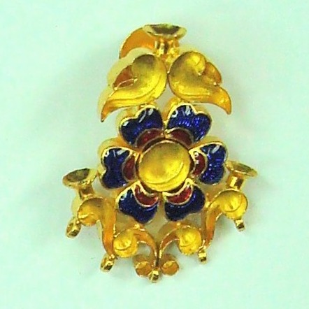 Antique jadtar kundan pendant set khokha-akm-ps-017 - Image 4