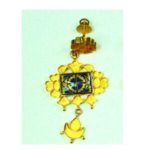 Antique jadtar kundan pendant set khokha-akm-ps-016
