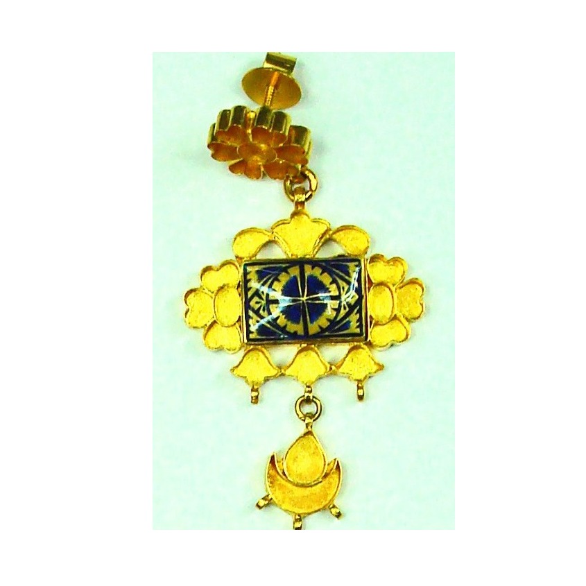 Antique jadtar kundan pendant set khokha-akm-ps-016 - Image 2