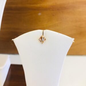 18k Rose Gold Light Weight Necklace Set