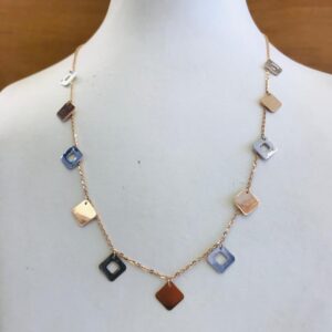 18k Rose Gold New Tending Necklace Set