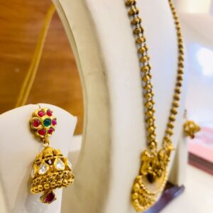 22k 916 Temple Jewelry Necklace Set