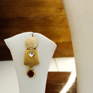 22k 916 Hallmark Jadtar Fancy Necklace Set
