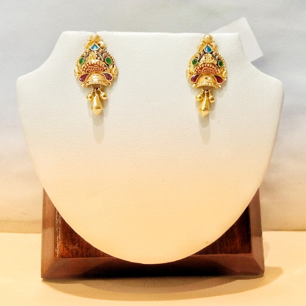 Gold 916 Hallmark Minakar Color Casting