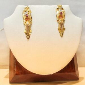 916 Hallmark Casting Rad Stone Earrings