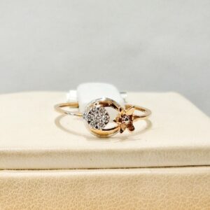 Real Diamond Fancy Light Weight Ladies Ring