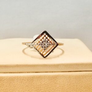 Real Diamond Classic Design Ladies Ring
