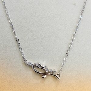 925 Sterling Silver Silver polish Classic Design Necklace