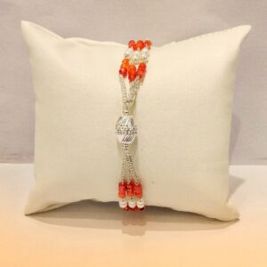 925 Sterling Silver Vatical moti Bracelet For Women