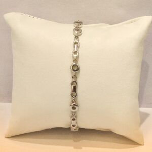925 Sterling Silver Round Design Bracelet For Women