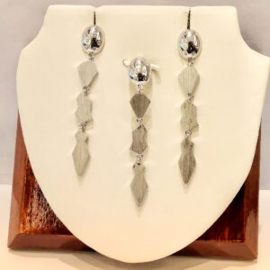 925 Sterling Silver latkan Pendant set