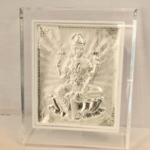 999 Silver Laxmiji Frame For Gift