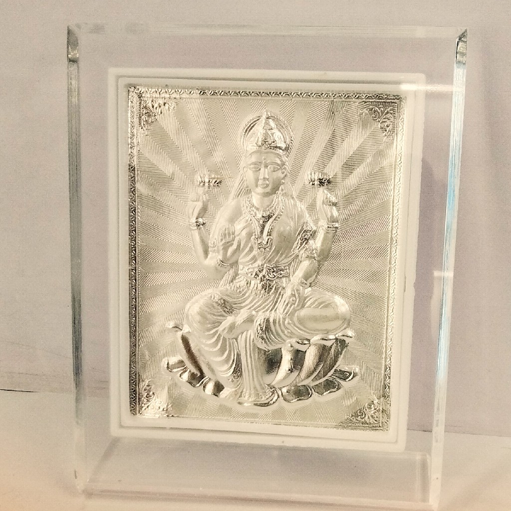 999 Silver Laxmiji Frame For Gift