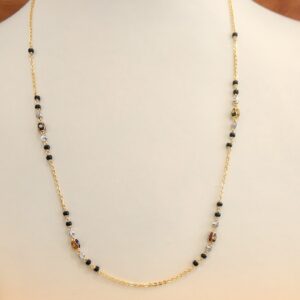916 Hallmark Single Line Delicate chain Mangalsutra