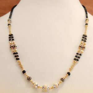 916 Hallmark Dazzling Delicate Two Line Mangalsutra