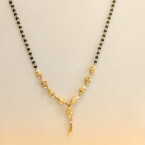 22k 916 Hallmark Regular wear Latkan Machine Cut Mangalsutra