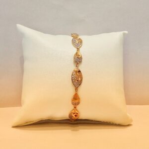 18k Rose Gold Beautiful Ladies Bracelet